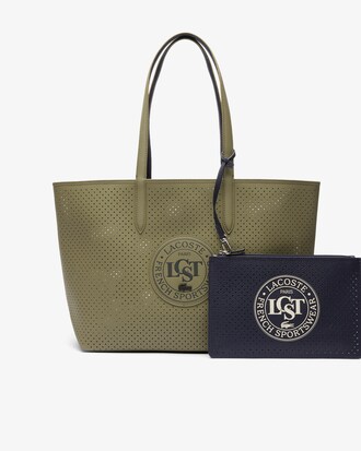 Bolsa Tote Revers&iacute;vel Perfurada Anna