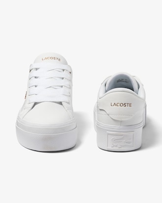 T&ecirc;nis Feminino Ziane Platform de Couro