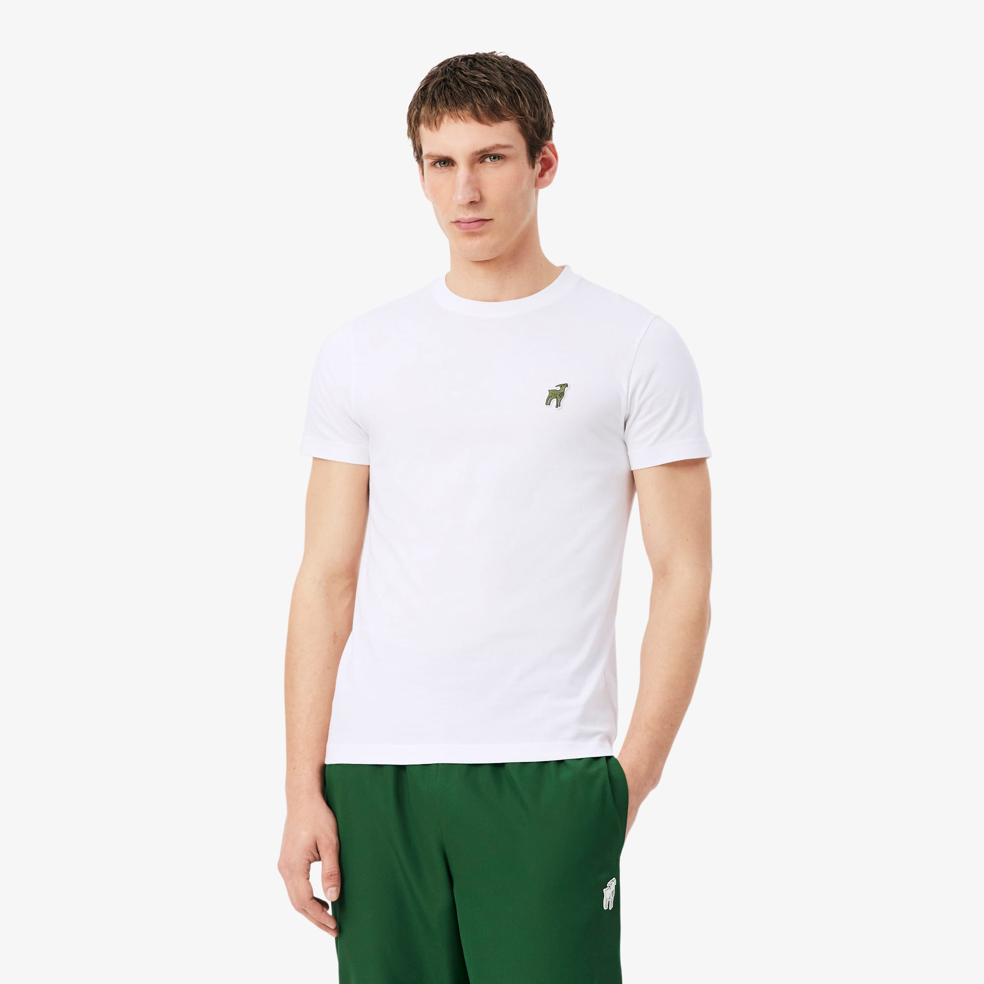 T-shirt Lacoste x Novak Djokovic The GOAT - Camisetas Masculinas