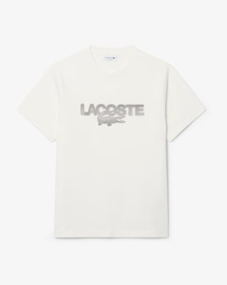 Remera de punto de algod&oacute;n con estampado