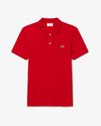 Polo Slim Fit L.12.12 em Piqu&eacute;