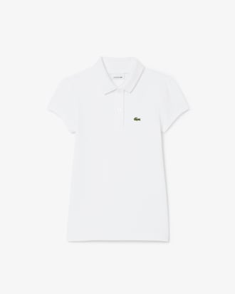 Camisa Polo em Piqu&eacute; com Gola Recortada