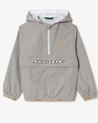 Jaqueta infantil Lacoste com capuz