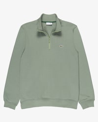 Buzo de Algodón con Cierre y Cuello Alto