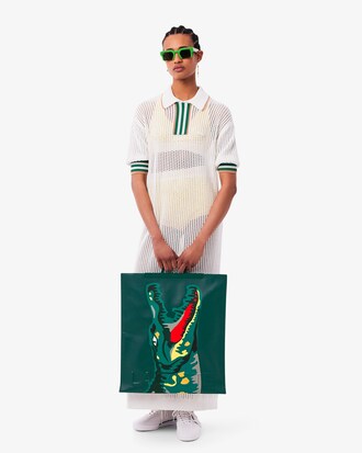 Tote Bag Con Estampado Runway Croc