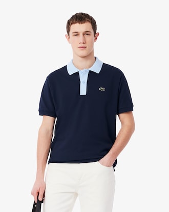 Polo L.12.12 De Fit Clásico Con Contraste