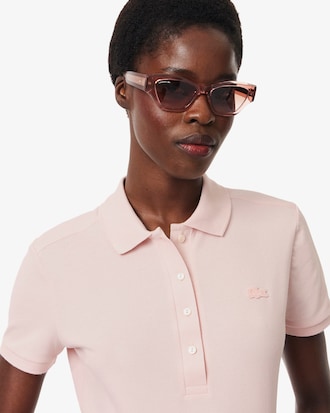 Camisa Polo Mini-Piqu&eacute; Stretch Slim Fit L.12.D