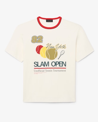 Remera con estampado de tenis Runway