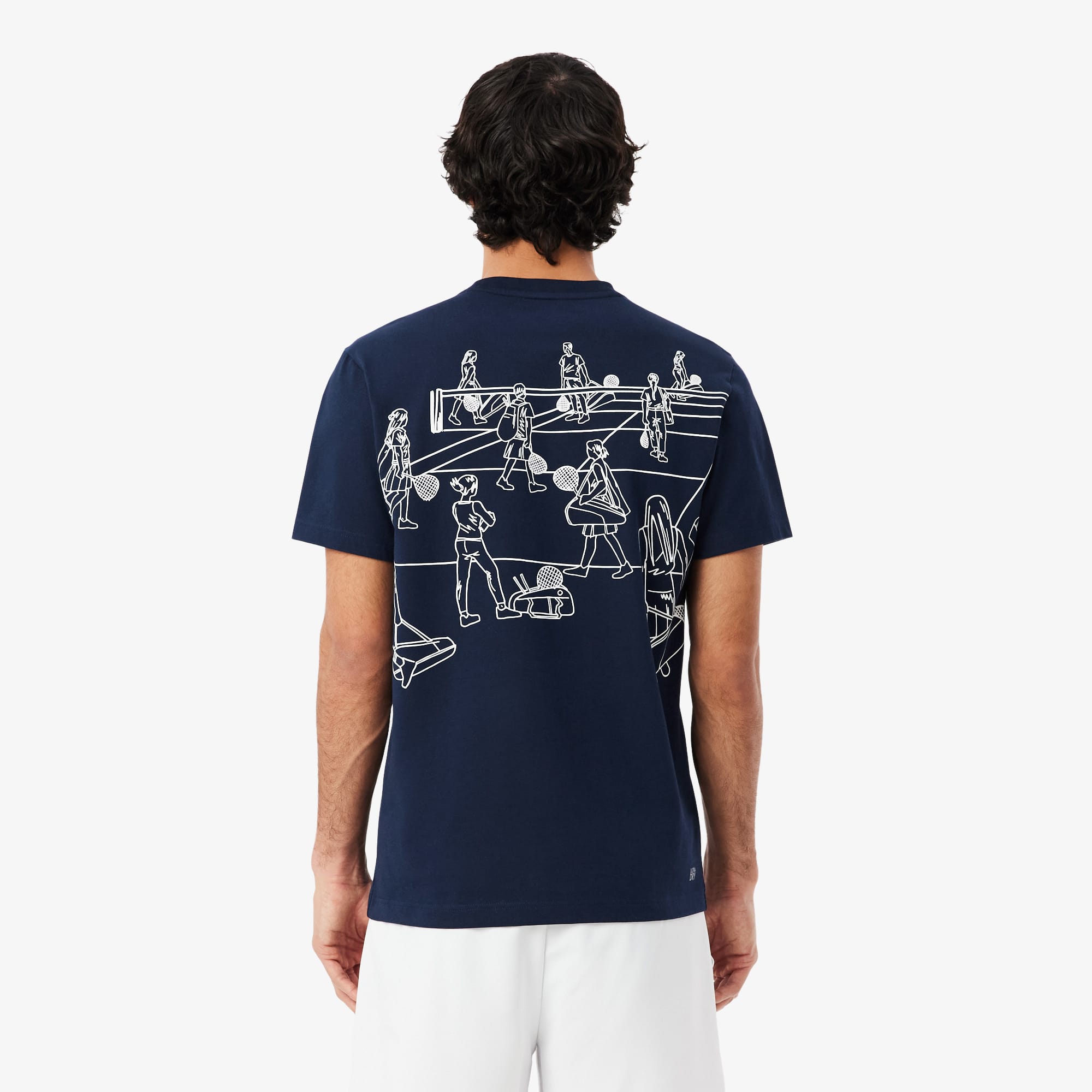 Camiseta de Tênis Ultra Dry Estampada - Camisetas Masculinas