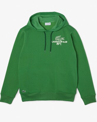 Moletom masculino Lacoste Golf com capuz e modelagem solta