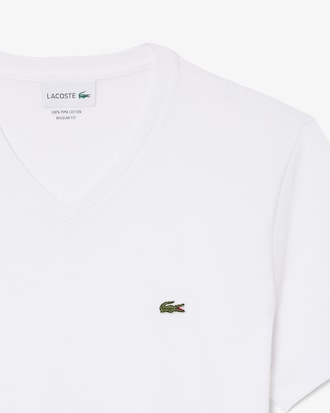 Remera De Algod&oacute;n Pima Con Cuello En V
