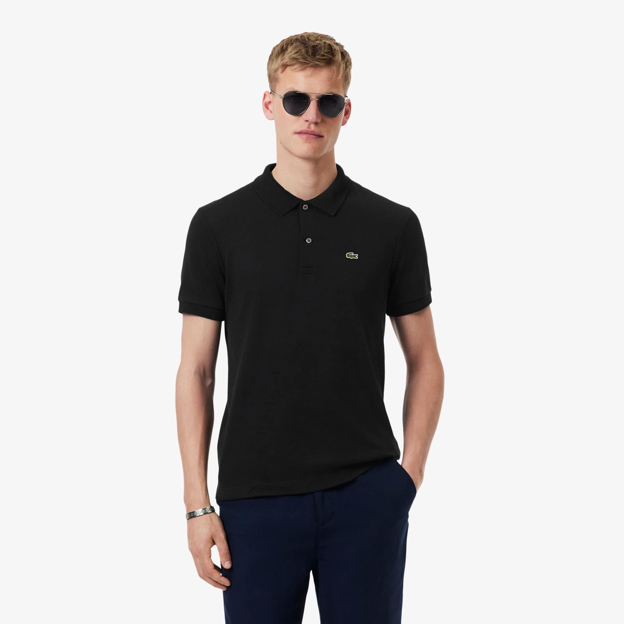 Polo Regular Fit em Algodão Pima - Lacoste - Novidades 2026 | Lacoste