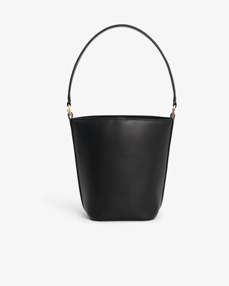 Bolso bucket de piel Tennis Bliss peque&ntilde;o