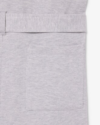 Macaquinho em Piqu&eacute; Stretch com Gola Polo