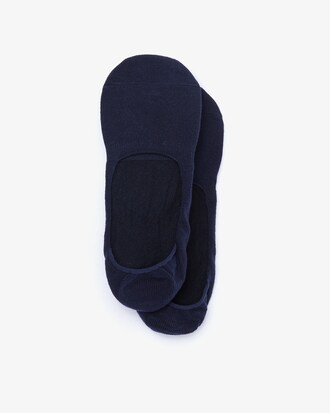 Meia invis&iacute;vel masculina em mistura de algod&atilde;o