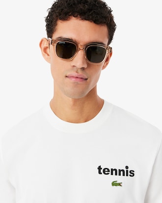 Camiseta de Algod&oacute;n con Estampado