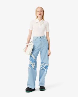 Polo em Jersey FW24 Runway