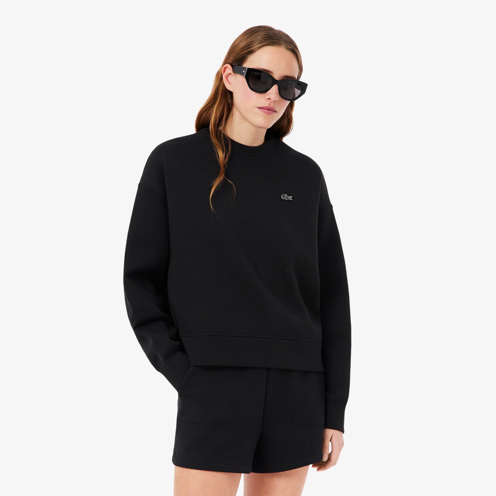 Moletom Oversized em Malha Double Face - Suéteres & Moletons