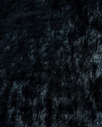 Suéter de Veludo com Gola Polo Runway