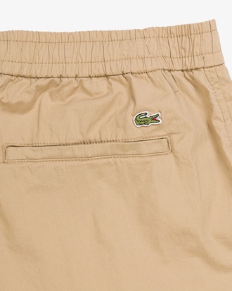 Shorts de Tafet&aacute; de Algod&atilde;o Modelagem reta