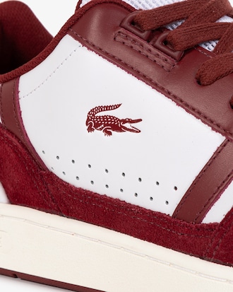 Tênis Masculino T-Clip de Couro