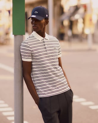 Polo em Petit Piqu&eacute; Listrada &ndash; Classic Fit