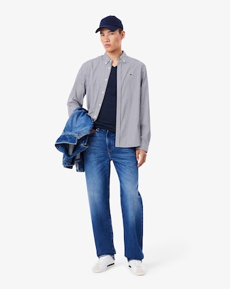 Remera De Algod&oacute;n Pima Con Cuello En V