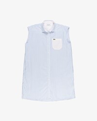 Vestido Sin Mangas A Rayas Para Mujer