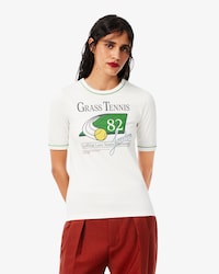 Remera con estampado de tenis Runway