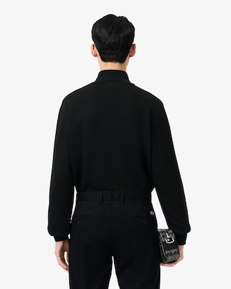 Agasalho de L&atilde; com Z&iacute;per Gola Alta