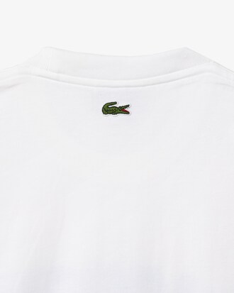 Camiseta de Algod&atilde;o Jersey com Assinatura