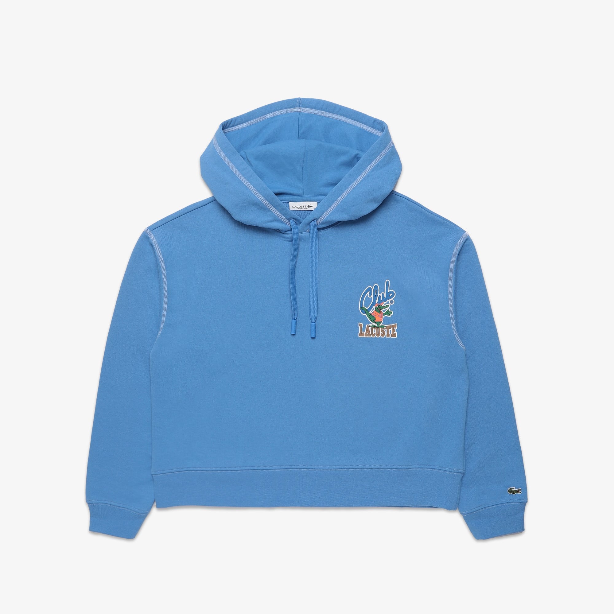 Moletom Feminino Coleção Summer Pack com Mascote Lacoste no Peito
