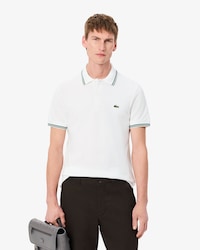 Polo L.12.12 con Acento en Ruedo Fit Regular