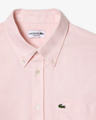 Camisa Manga Longa Masculina de Oxford em Modelagem Regular