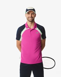 Camisa Polo Masculina Manga Curta em Modelagem Slim Sport