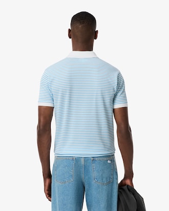 Polo L.12.12 Petit Piqu&eacute; A Rayas Fit Cl&aacute;sico