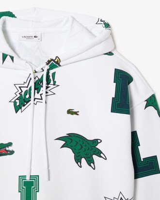 Women's Holiday Oversized Fit Hooded Fleece Sweatshirt