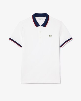 Polo Regular Fit em Mini Piqu&eacute; Stretch