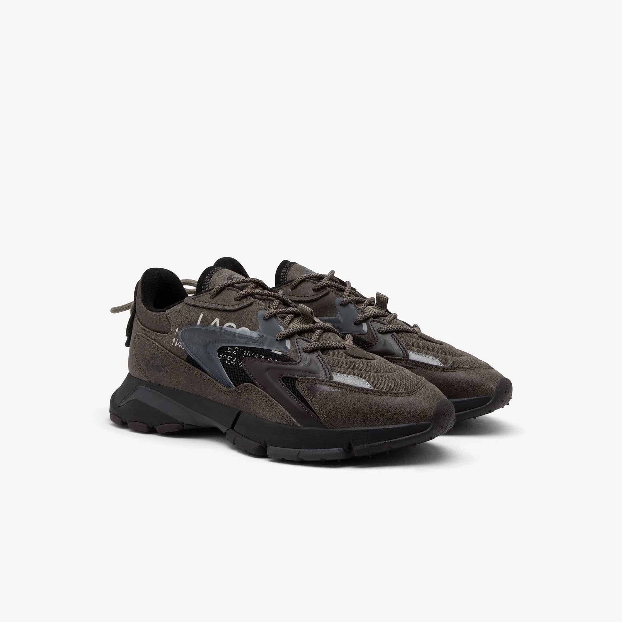 Tênis Lacoste Masculino L003 Neo Tech em Couro Nobuck
