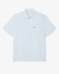 Camisa de Lino Manga Corta