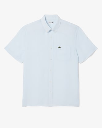 Camisa de Lino Manga Corta