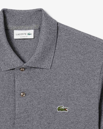 Polo Cl&aacute;ssico Fit L.12.12 em Efeito Mescla