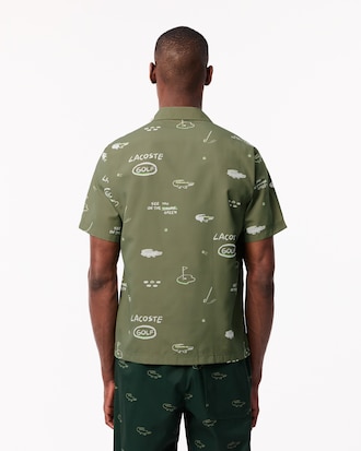 Camisa de Golf Regular Fit con Protección UV Hawaii