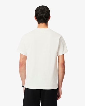 Remera de punto de algod&oacute;n con estampado