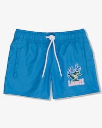 Traje De Baño Con Estampado Del Mascot De Secado Rápido Para Niños