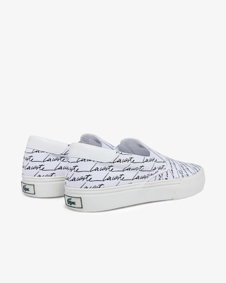 Tênis slip-on masculino Jump Serve em lona estampada