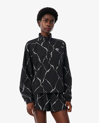 Jaqueta de T&ecirc;nis Estampada de Crocodilo Refletiva