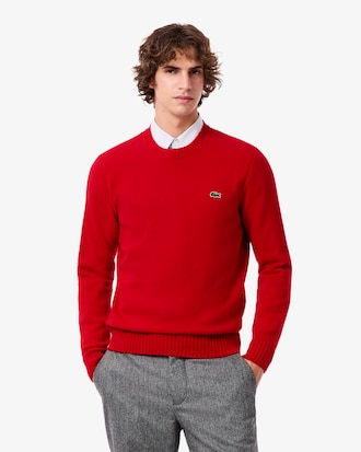 Su&eacute;ter com Gola Redonda de Cashmere de Malha 3D