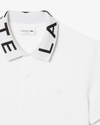 Polo Con Emblema Jacquard Al Cuerpo