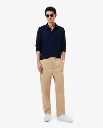 Pantalones de Tafet&aacute;n Regular Fit